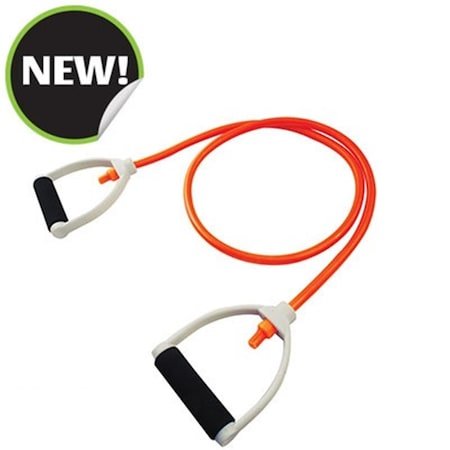 Champion Sports 5 ft. Resistance Tubing, Orange CH55881